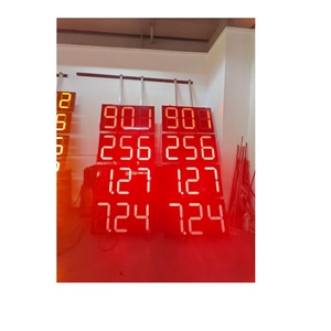 Bluewin-LED Insegna LED a 7 Segmenti da 8 Pollici per Prezzi Carburante, Display a 4 Cifre 88.88 con Telecomando RS485 per Cambio Prezzi - Product Image 5