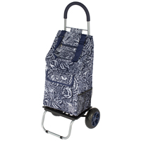 Vente en gros de chariot à bagages en aluminium pliable et moderne, portable et personnalisé, remorque à roulettes à main