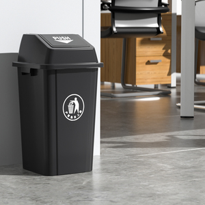 YYN 30L/50L/80L/100L Hot Selling Afvalbak met Zwenkdeksel voor Hotel, Plaza, Tuin, Industrie, Huis, Restaurant - Plastic Prullenbak - Product Image 6