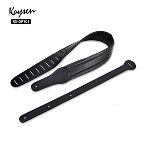 High End OEM Black <strong>Leather</strong> <strong>Guitar</strong> <strong>Strap</strong> Wholesale Made in China - Product Image 6