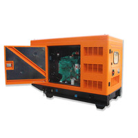 Grupo Electrógeno Diésel Silencioso Trifásico DCEC de 50 kVA, Velocidad de 1500 rpm, Frecuencia de 50 Hz, Voltaje Nominal de 400 V para Uso Comercial