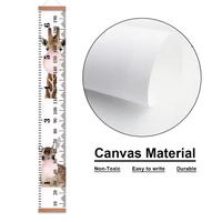 Barra de Pared Moderna para Colgar Pósters con Regla, Marco para Impresiones en Lienzo, para Medir la Altura de Niños