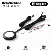 Interrupteur vocal anglais hors ligne 12V 5A 60W pour éclairage de placard, sans Wi-Fi requis, contrôleur intelligent mains libres pour meubles