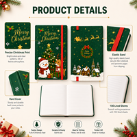 Carnet de gratitude personnalisé A5 avec couverture en tissu, planificateur quotidien d'amour-propre, bien-être guidé, 100 feuilles, version anglaise, cadeau