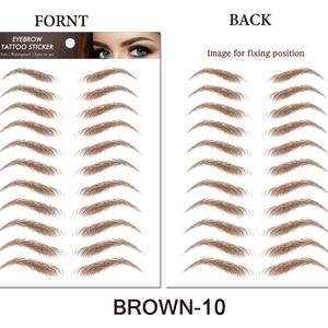 Adesivi 3D per Sopracciglia Impermeabili Simili ai Capelli Naturali, Trucco Facile da Applicare, Lunga Durata, Tatuaggio Temporaneo per Sopracciglia - Product Image 5