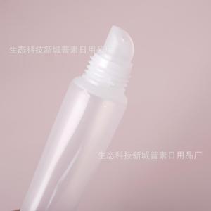 Transparent Lip Gloss Tube 10ml 15ml Soft <b>Squeeze</b> <b>Bottle</b> With Inner Plug And Outer Cap For Cosmetic Use - Product Image 1