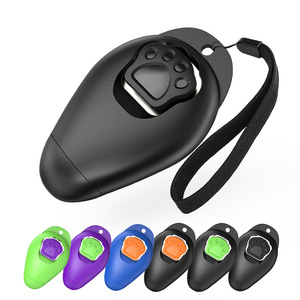 Pet Clicker Trainer 42x70mm ABS <b>Material</b> Multi Color For Dog Training Supplies - Product Image 1