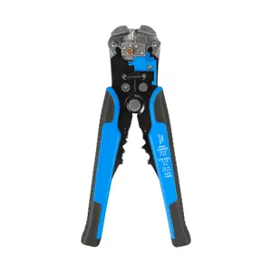 Kuaiqu Tang KQ1301 Blauw 8Inch Manual Wire Stripper Cutter Auto Connector Crimper Multifunctionele Krimpen Strippen Tang Gereedschap