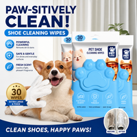 Lingettes pour animaux de compagnie personnalisées OEM/ODM, écologiques, sans alcool et extra douces pour les pattes, les yeux et le corps, vente en gros OEM/ODM