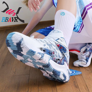 Zapatos de Baloncesto con Estampado de Grafiti de Moda China para Hombre - Product Image 3