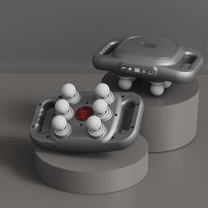 Pistola de masaje eléctrica multi-cabezal, mini, portátil, universal, para relajación muscular de cuerpo completo, masajeador de meridianos cervicales. - Product Image 3