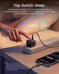 Anker Smart Display <strong>Charger</strong> Nano 45W GaN Fast Charging USB <strong>C</strong> <strong>Charger</strong> 180&deg; Foldable <strong>Plug</strong> Smart Recognition One USB-<strong>C</strong> Port - Product Image 5