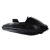 Bateau gonflable électrique de course haute vitesse personnalisé pour la vente en gros, kart aquatique portable, jet ski pour le lac