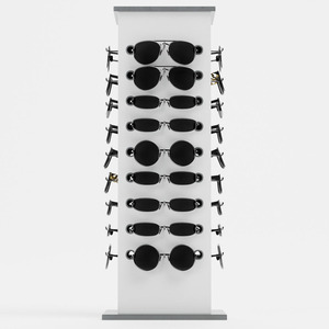 Tùy chỉnh 4 mặt <span class=keywords><strong>Acrylic</strong></span> kính hiển thị đứng Countertop Kính mát hiển thị giá cho các cửa hàng bán lẻ - Product Image 2