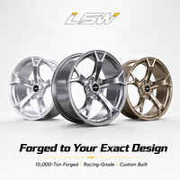 LS8200 18x8.5 19x9.5 20x10 5x120 Roda Chrome Tempa Staggered Baru Harga Pabrik Langsung Terbaik untuk M3 M4