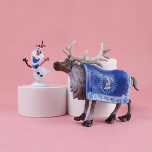 <span class=keywords><strong>2022</strong></span> nouvelle princesse Anime figurine ensemble 10 pièces neige blanche Anna Elsa PVC poupées 5-9cm dessin animé jouets ABS matériel boîte gâteau Topper - Product Image 6