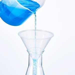 Kere funil de plástico para filtro de água líquido, funil pequeno branco - Product Image 2