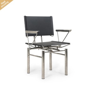 Silla de Montar Moderna de Acero Inoxidable 2026, Estilo Casual, para Sala de Estar, Hogar, Hotel, Villa - Product Image 1