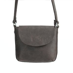 Sac bandoulière Andong pour homme et femme, en cuir de vache véritable, style Crazy Horse, sac messager tendance, petit sac cool pour l'extérieur - Product Image 2