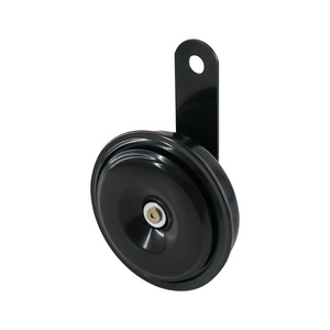 Wenle Factory Direct Sale Snail Car <strong>Horn</strong> Low Frequency <strong>Klaxon</strong> BLACK Iron 76mm L34030Hz 105-118dB Universal Car Speaker - Product Image 5