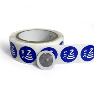Không thấm nước có thể in rewritable iso14443a ntag424 DNA NFC trong suốt nhãn ướt Inlay tag RFID dính NFC sticker - Product Image 3
