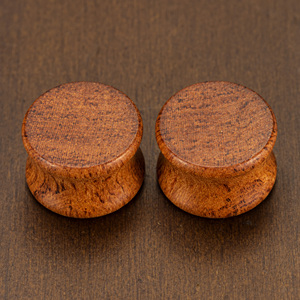 Direkt vom Hersteller: Modischer Körperschmuck aus Natürlichem Rohem Rosenholz mit Holztextur, Vintage-Ohrstecker - Product Image 4