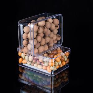 Cajas rectangulares de plástico transparente para dulces de galletas y bodas Caja de embalaje de felicitaciones de tiramisú reciclable - Product Image 3