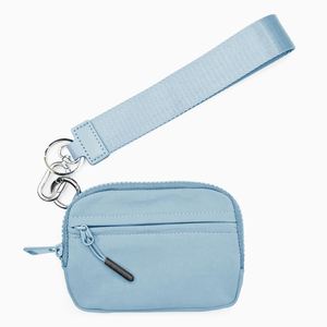 Bolsa de Cintura de Moda para Mujer, Impermeable, de Nailon, con Cierre, para Monedas, Auriculares, Tarjetas de Crédito y Llavero - Product Image 1
