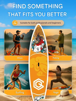 Vente en gros de planches de paddle gonflables en matériau Drop Stitch, nouvelle collection