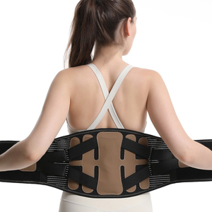 Runyi bán buôn đàn hồi cao Nén da hot-ép thấp hơn trở lại Brace vành đai bảo vệ thắt lưng hỗ trợ eo hỗ trợ vành đai - Product Image 5