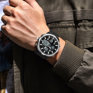Reloj Electrónico Juvenil Multifuncional de Doble Pantalla Lu Shizhe, Reloj Deportivo para Hombre - Product Image 5