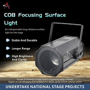 Foco de Superficie, Luces de Proyección LED Blancas, Clasificación IP33, Control DMX512 para Espectáculos Escénicos, Burlescos y de Cabaret - Product Image 3