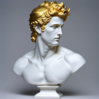 OEM figurine personnalisée nouvelle table chaude bijoux affichage statue moderne maison art décoration créative résine artisanat figure buste sculpture