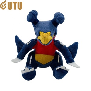 Mới phù hợp với kích thước nhỏ Hung Dữ cắn garchomp sang trọng Quái Vật nhồi bông Đồ chơi kết hợp trái đất rồng đôi bướu cá mập ODM-F - Product Image 1