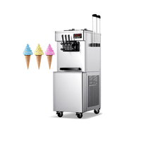 Machine à crème glacée au yaourt à haut potentiel Rebirth Soft Serve Commercial Ice Cream Making Machine