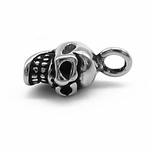 Colgante de Calavera de Acero Inoxidable yunique, Color Retro Brillante, Accesorio de Moda Unisex - Product Image 2