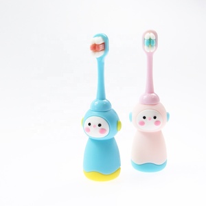 Brosse à dents pour enfants à poils super doux avec manche en forme 3D mignon, fabrication OEM, brosse à dents pour le nettoyage dentaire des enfants - Product Image 4