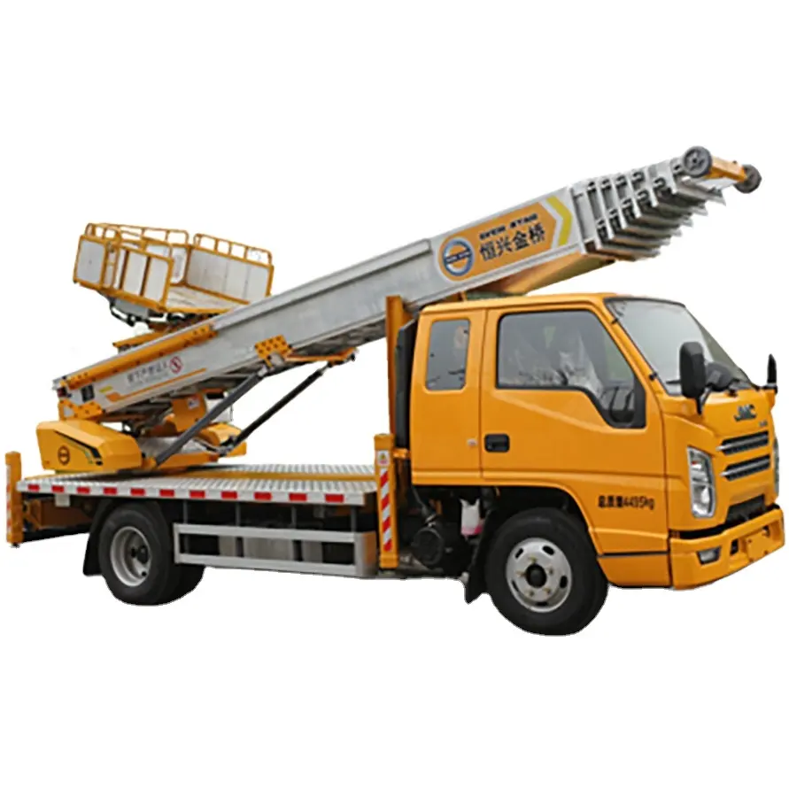 Everstar Ladder Lift Truck 32m 36m Teleskop leiter Truck Luft arbeits fahrzeug Teleskop leiter Truck