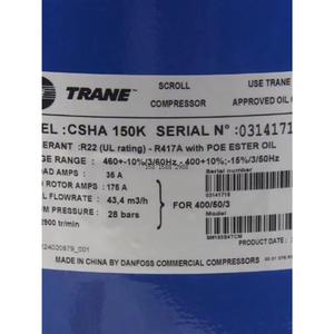 Compresseur scroll Trane CSHA 150K R22 R417A pour systèmes de climatisation - Product Image 1