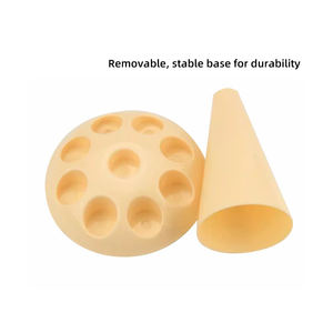 Ugelli per pasticcini completi grandi ugelli per torte in Silicone manicotti per decorazioni in plastica Set ugello con filo - Product Image 2