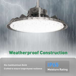 Chiếu sáng công nghiệp 150W 200W 240W <span class=keywords><strong>LED</strong></span> cửa hàng đèn bay cao 30000 lumen IP65 không thấm nước UFO ánh sáng bay cao - Product Image 3