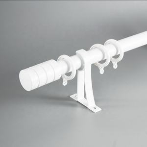 <span class=keywords><strong>Tringle</strong></span> à rideaux romaine en alliage d'aluminium de 6,7 mètres de long, robuste, avec accessoires pour rideaux de chambre - Product Image 2