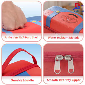 Estuche Rígido de EVA Rojo con Diseño de <span class=keywords><strong>Mario</strong></span> <span class=keywords><strong>3D</strong></span>, Estuche de Viaje Portátil de EVA, Estuche para Juegos para <span class=keywords><strong>Switch</strong></span> 2, Bolsa de Almacenamiento con Cierre de Cremallera - Product Image 3
