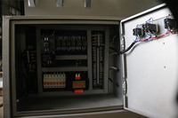 Máquina Combinada de Punzonado y Corte Hidráulica Verde Q35Y-30 de la Marca CNCColgar, Certificada por la CE, con Soporte Postventa