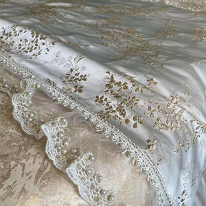 2025 mètres <span class=keywords><strong>blanc</strong></span> Floral haute précision tissu nouveau Jacquard salon rideaux chambre occultant rideaux de confidentialité - Product Image 4
