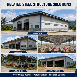 Nave Agrícola de Acero Galvanizado de Construcción Rápida y Bajo Costo para Granja Caprina - Product Image 6
