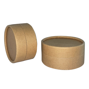 Emballage de bonbons au chocolat de boîte ronde de tube de papier doublé de qualité alimentaire de petit tube de carton - Product Image 5