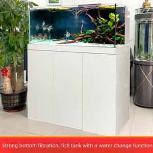 Acuario <span class=keywords><strong>de</strong></span> cristal personalizado sin marco al por mayor <span class=keywords><strong>de</strong></span> fábrica, pecera grande <span class=keywords><strong>de</strong></span> agua dulce y agua salada con Juego completo para sala <span class=keywords><strong>de</strong></span> estar - Product Image 3