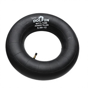 Chambre à air DOLFIN neuve en butyle pour motoculteur 5.00-12 agricole premium avec garantie de 1,5 an - Product Image 3