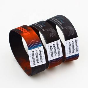 Bracelet RFID tissé en tissu élastique en polyester de nouveau style personnalisé vente directe d'usine - Product Image 6